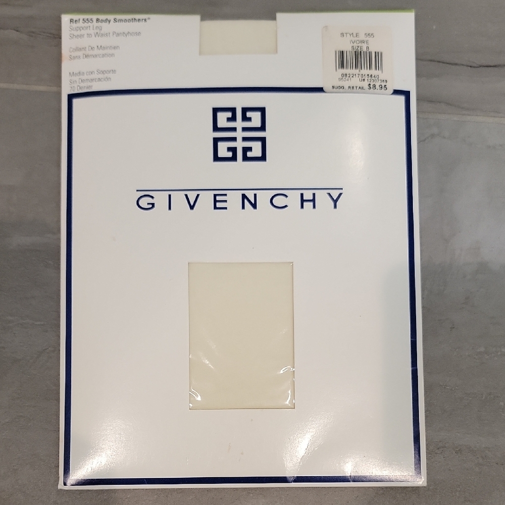 Givenchy Sheer Support Pantyhose in White